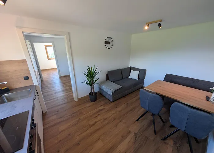 Am Bauernhof, Seeblick, Bergpanorama Daire